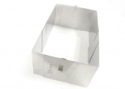 Nastavitelná forma hranatá střední (výška 12cm) - DR ranty