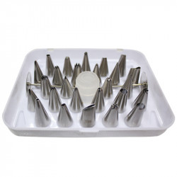 Zdobící špičky sada 26ks - Cakesicq