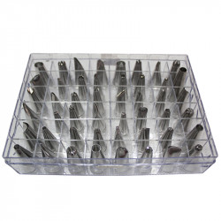 Zdobící špičky sada 48ks - Cakesicq