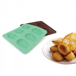 Silikonová forma na madlenky, pracny 18,5x19 cm - Cakesicq