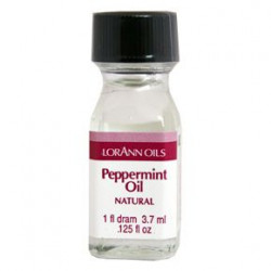 LorAnn Aroma olejové peppermint, super silný 3,7ml - FunCakes