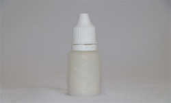 Gel na povrchy s glitry 15ml perleťově bílá - Rolkem