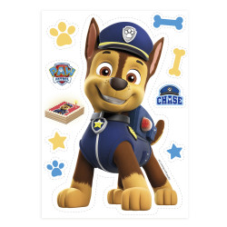 Jedlý papír Paw Patrol Chase k vystříhnutí  21x14,8cm - Dekora