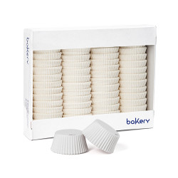 Košíčky na muffiny bílé 600ks 55x45mm - Decora