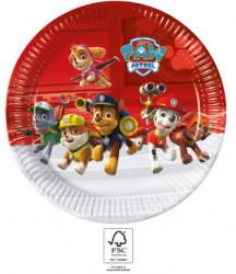 Papírový talíř na párty 23cm Paw Patrol - Procos