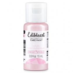 Tekutá barva metalická Fairy Floss Pink 15ml - Sweet Sticks