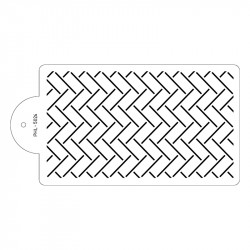 Stencil šablona na dort - Brick 40x21cm - Cakesicq