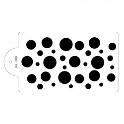 Stencil šablona na dort - Dot 40x21cm - Cakesicq
