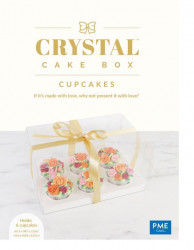 Průhledná krabice na cupcakes 6ks, 14 x 18 x 27 cm - PME