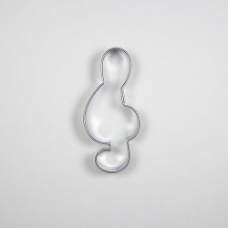 Vykrajovátko houslový klíč 68x30mm - Jandejsek