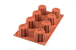 Silikonová forma Canelé 8x5,5x5cm 736ml - Silikomart