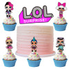 Zápich do dortu Lol 6ks - Cakesicq