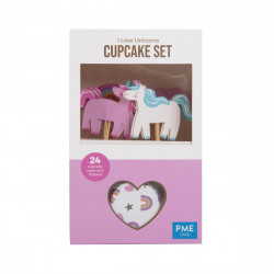 Cupcake set unicorn, 24ks - PME