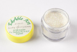 Třpyt dekorační disco Ivory Hologram - Edable Art