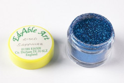 Třpyt dekorační disco Sapphire - Edable Art