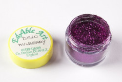 Třpyt dekorační disco Mulberry - Edable Art