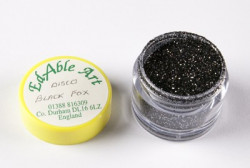 Třpyt dekorační disco Black Fox - Edable Art