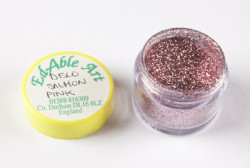 Třpyt dekorační disco Salmon Pink - Edable Art