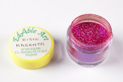 Třpyt dekorační disco Fuchsia - Edable Art