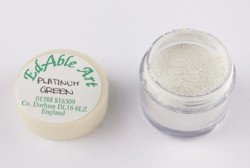 Prachová barva Platinum Green - Edable Art