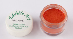 Prachová barva Salmon - Edable Art