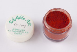 Prachová barva Poppy - Edable Art
