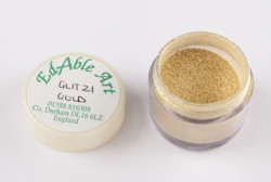 Prachová barva Glitzi Gold - Edable Art