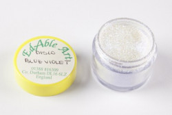 Třpyt dekorační disco Blue violet - Edable Art