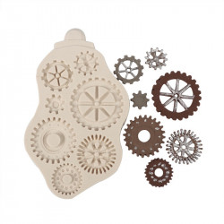 Silikonová formička ozubená kolečka 16,11cm - Cakesicq