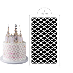 Stencil šablona King Rop 40x21cm - Cakesicq