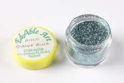 Třpyt dekorační disco Glazier Blue - Edable Art