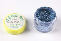 Třpyt dekorační disco Blue fox - Edable Art