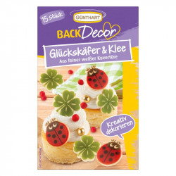 Čokoladové decorace beruška, 15ks - Gunthart