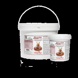 Modelovací čokoláda tmavá 5kg - Saracino