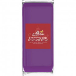 SweetArt potahovací a modelovací hmota vanilková Violet (1 kg)