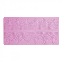 Silikonová forma na jedlou krajku 38x18 cm - Cakesicq