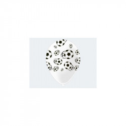 Latexový balonky fotbal, 5 ks - tib