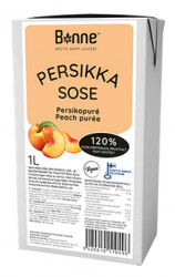 Ovocné pyré 100% Broskev 1l - Bonne