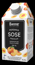 Ovocné pyré 100% Broskev 0,5l - Bonne