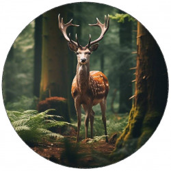 Jedlý papír daněk 19,5cm