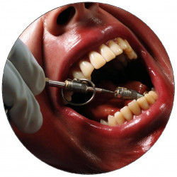 Jedlý papír pacient u zubaře 19,5cm