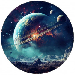 Jedlý papír velké a malé planety 1 19,5cm