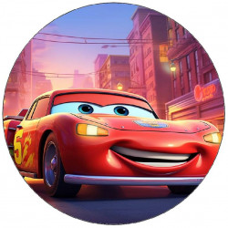 Jedlý papír Cars Blesk Mc Queen 19,5cm