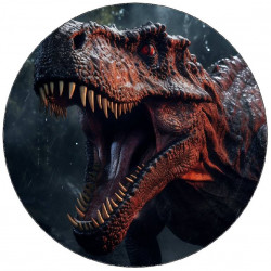 Jedlý papír Tyranosaurus 19,5cm