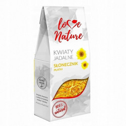 Jedlé květy slunečnice 15g 100% přírodní - Love Natur