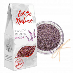 Jedlé květy vřes 20g 100% přírodní - Love Natur