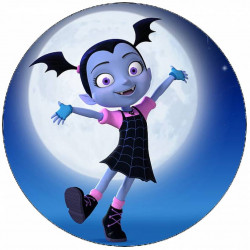 Jedlý papír Vampirina 19,5 cm