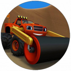 Jedlý papír Plamínek a válec 19,5 cm