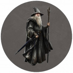 Jedlý papír Pán prstenů Gandalf 19,5 cm