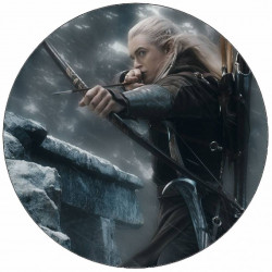 Jedlý papír Pán prstenů Legolas v bouřce 19,5 cm